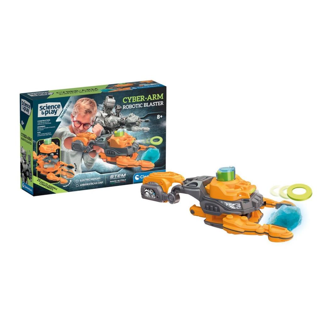 Nessiworld 75086TR Robotics Laboratory - Cyber ​​Robot Arm +8 years old