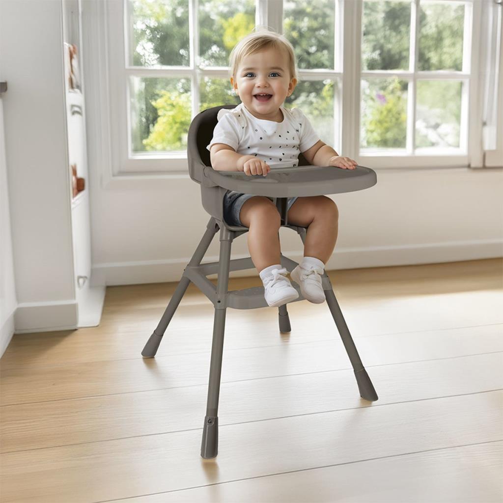 Nessiworld 7565 HIGH CHAIR - STONE GRAY