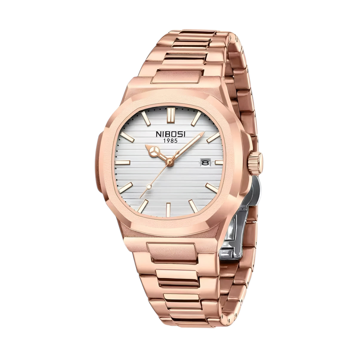 Meanyou Nautilus Rose Gold Kol Saati