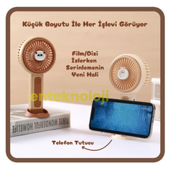 Hayvan Emojili Mini El Fanı - MeanYou