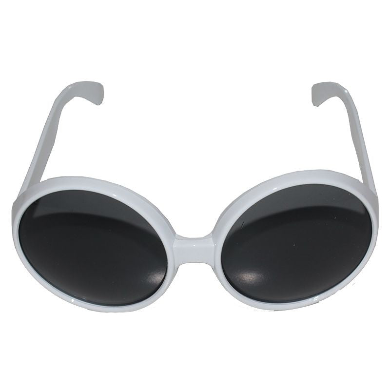 Nessiworld 80s White Color Nostalgia Yeşilçam Party Glasses