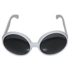 Nessiworld 80s White Color Nostalgia Yeşilçam Party Glasses