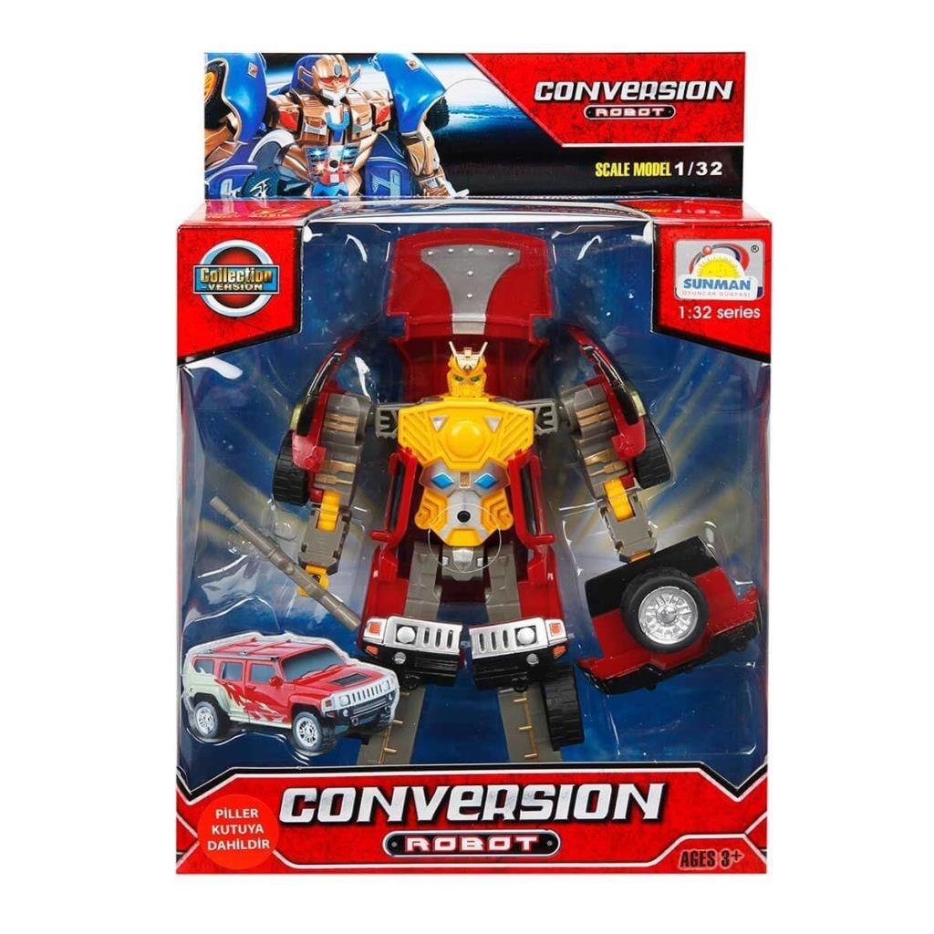 81234 Sunman, 1:32 Sound and Light Transforming Robot