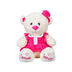 Nessiworld 8331 My Sweetheart Dressed Plush Bear -Sunman