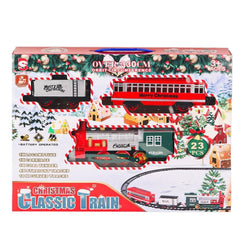 Nessiworld 8513A Lighted Smoke Christmas Train Set - Karsan Toys