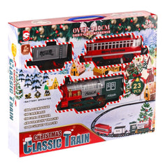 Nessiworld 8513A Lighted Smoke Christmas Train Set - Karsan Toys