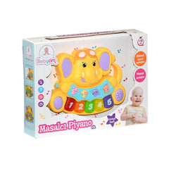 NessiWorld 855-31A-24 Birliktoys, Babycim Storyteller Piano-Elephant
