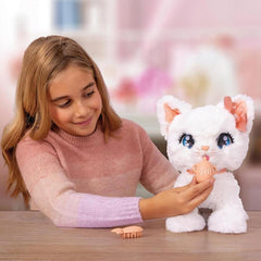 Nessiworld 90773 Animated and Sound Cute Plush Cat Bella -Sunman