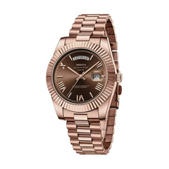 Meanyou Rose Gold Day & Date Kol Saati