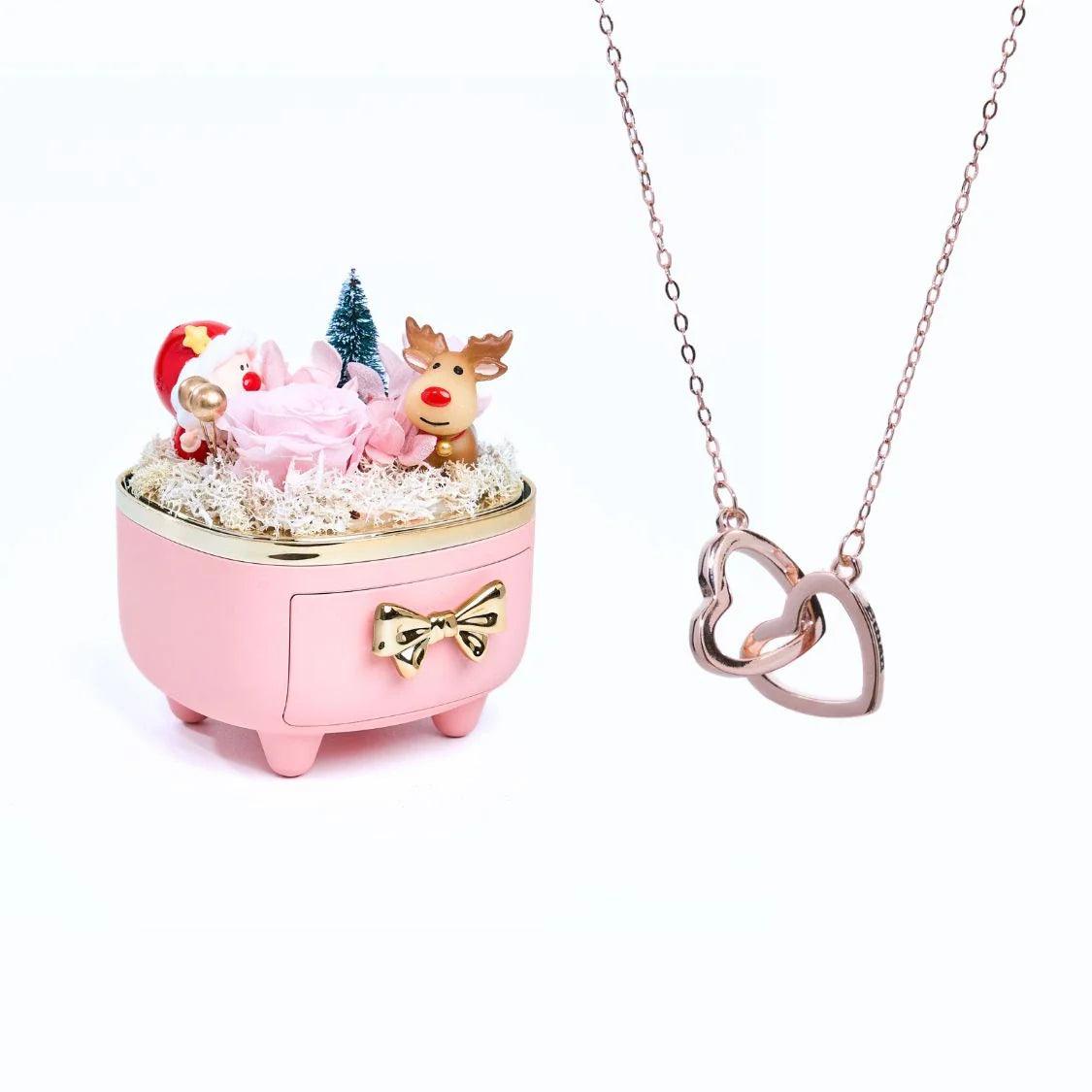 Meanyou Eternal Christmas Box and Personalized Necklace