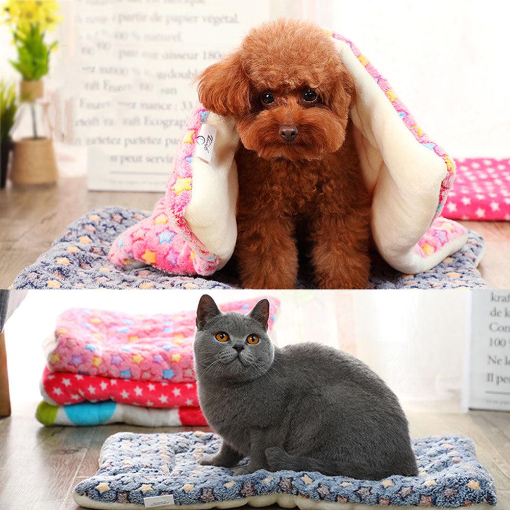 Paw Portal Thickened Fleece Pet Bed