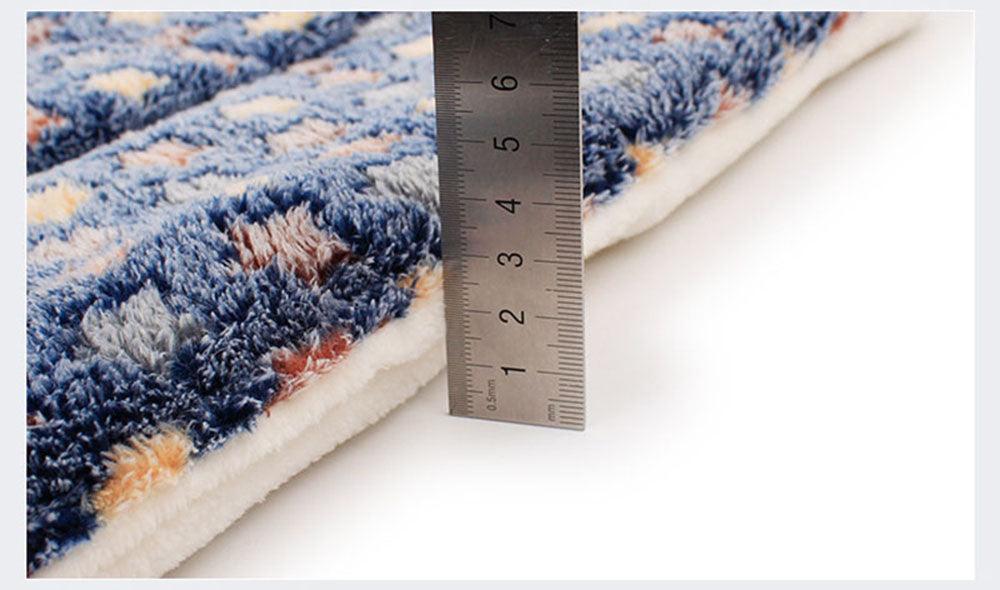 Paw Portal Thickened Fleece Pet Bed