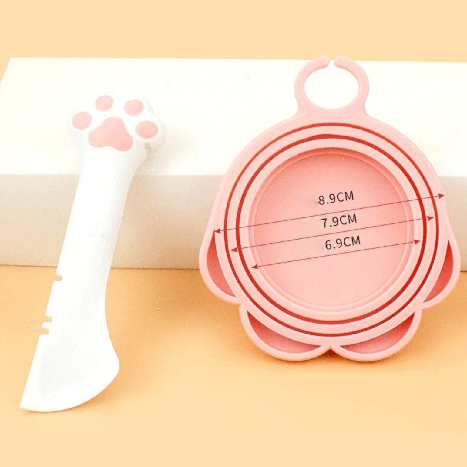 Paw Portal Can Opener &amp; Vacuum Protective Lid Set