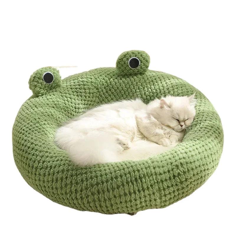 Paw Portal Frog Cat Bed - 3 Options 