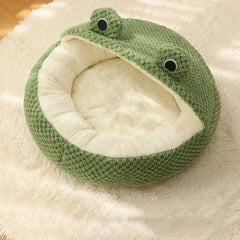 Paw Portal Frog Cat Bed - 3 Options 