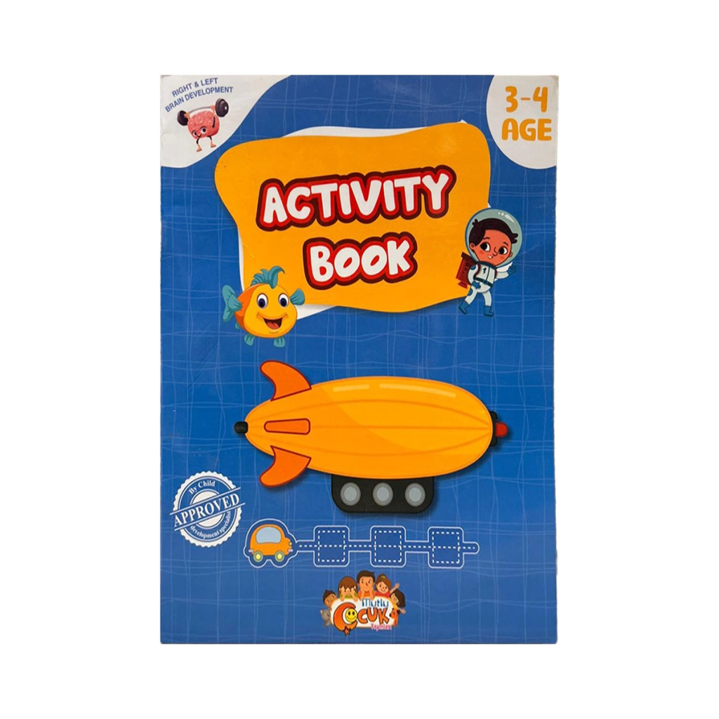 Nessiworld Activity Book 3-4 Years Old