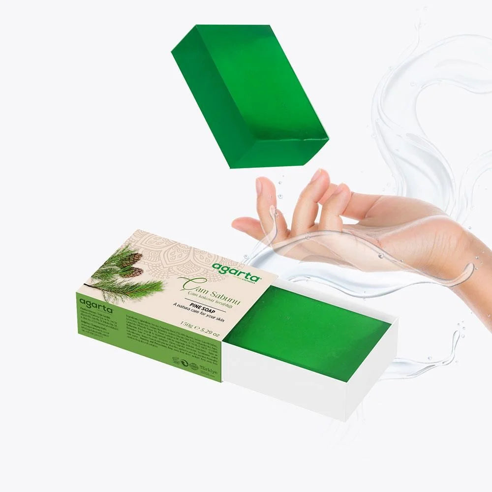 Agarta Handmade Beauty Soap 150 Gr Pine Extract