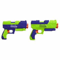 Nessiworld Air Warriors Equalizer 10 Bullet 2-Pack Sponge Dart Shooting Gun 21 cm
