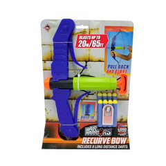 NessiWorld AirWarriorsRecurveBow8ProjectileSpongeDartThrowingBow