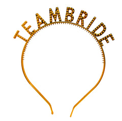 Nessiworld Gold Color Team Bride Crown – Bride and Bridesmaid Crown
