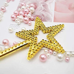 Nessiworld Gold Color Star Fairy Wand Fairy Wand 34 cm 1 Piece