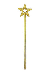 Nessiworld Gold Color Star Fairy Wand Fairy Wand 34 cm 1 Piece