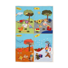 AND-5125 Planche Velcro Quatre Saisons -Anadolu Oyuncak