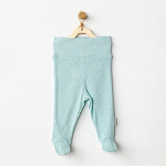 Nessiworld AC24706 Jacquard Footed Baby Pants Green