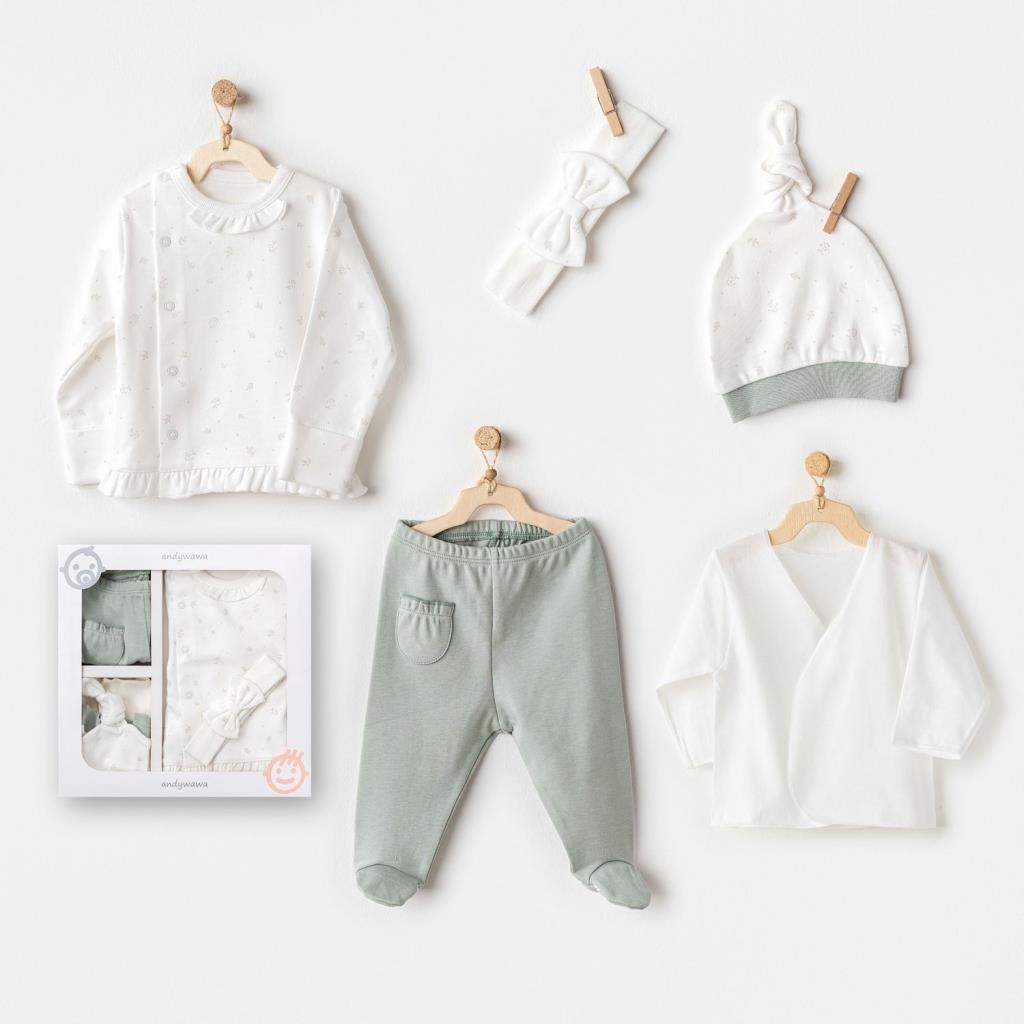 Nessiworld Andywawa AC25130 Cute Bear Friends 5'li Hospital Exit Green