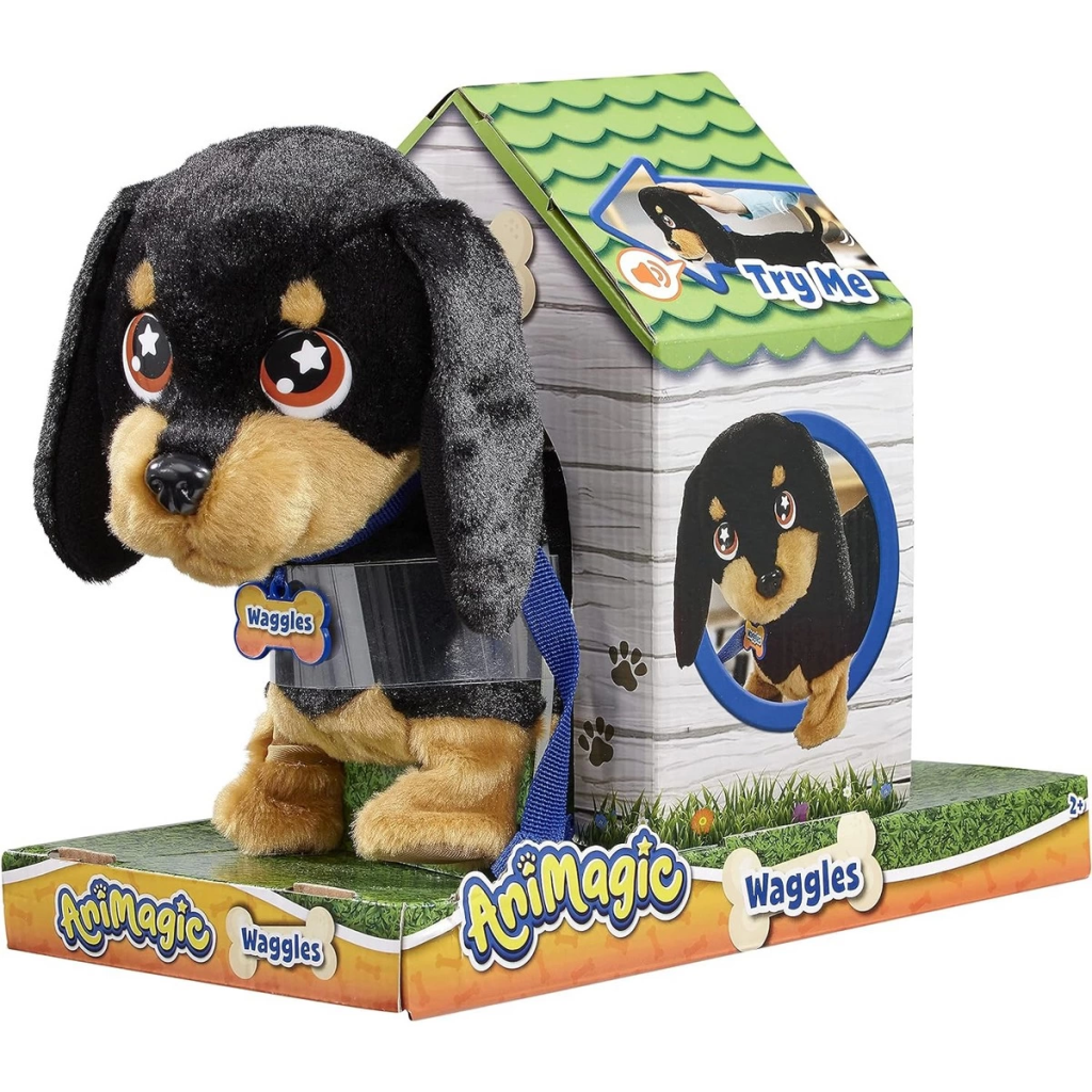 Nessiworld Animagic Lizzy Mon chien de promenade Corgi
