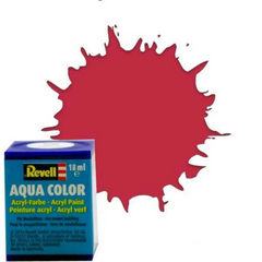 NessiWorld Aqua Color Carmine Red - Matte Paint - 18 ml