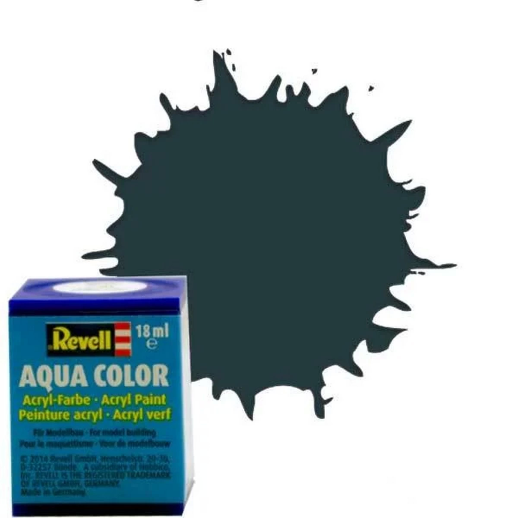 NessiWorld Aqua Color Dark Green - Matte Paint - 18 ml