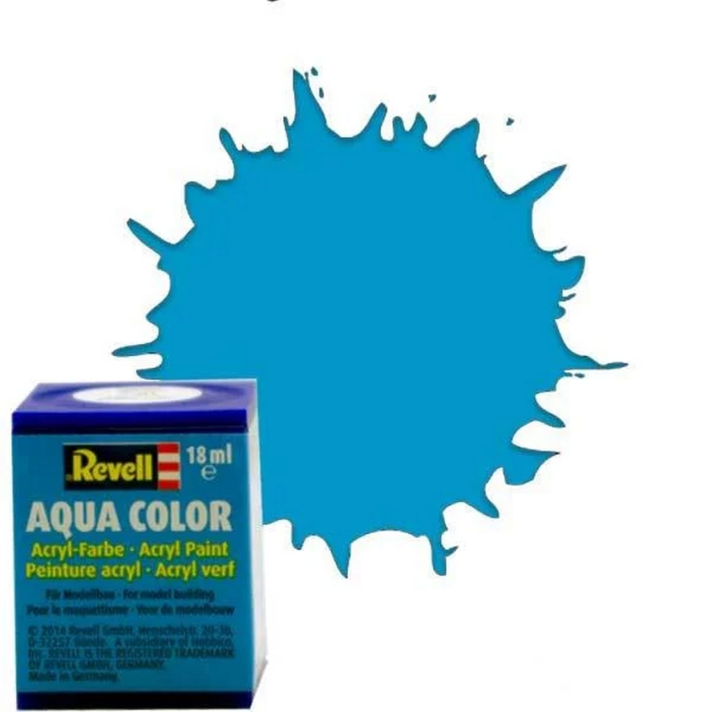 NessiWorld Aqua Color Light Blue - Gloss Paint - 18 ml