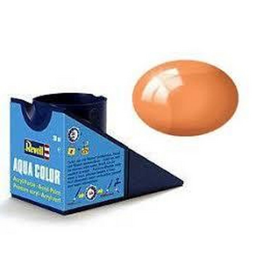 NessiWorld Aqua Color Orange - Clear Paint - 18 ml