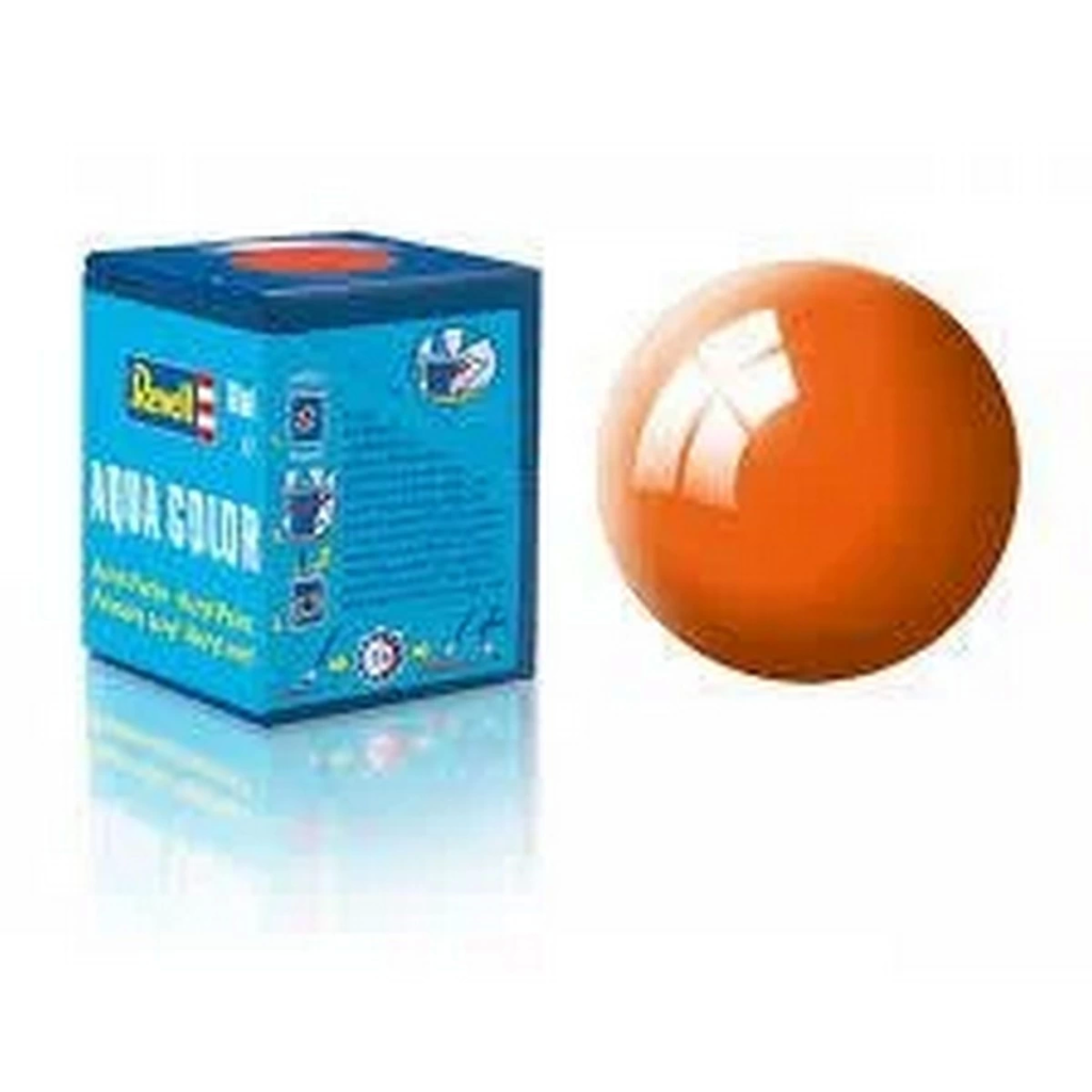 NessiWorld Aqua Color Orange - Gloss Paint - 18 ml
