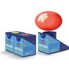 NessiWorld Aqua Color Red - Clear Paint - 18 ml