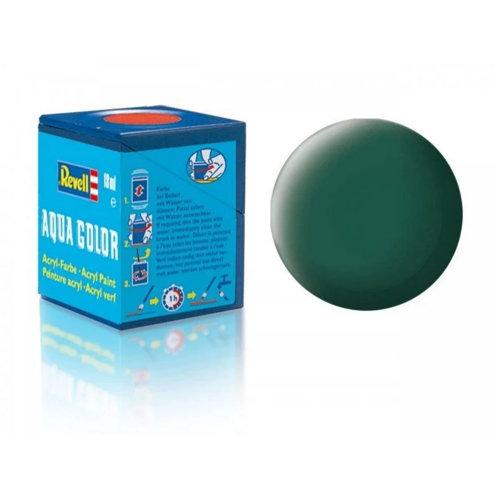 NessiWorld Aqua Color Sea Green - Matte Paint - 18 ml