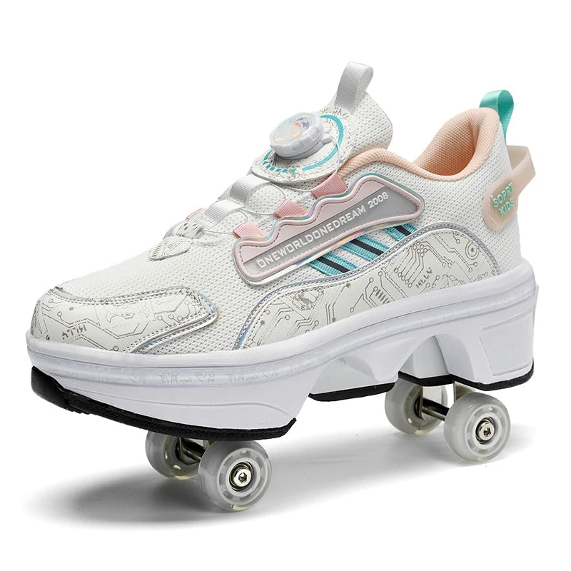 Ayar Mekanizmalı Tekerlekli Ayakkabı Arts Edition | Paten Ayakkabı - MeanYou