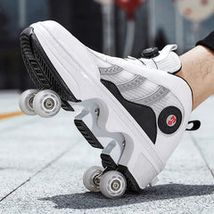 Ayar Mekanizmalı Tekerlekli Ayakkabı - Italy Arts | Paten Ayakkabı - MeanYou