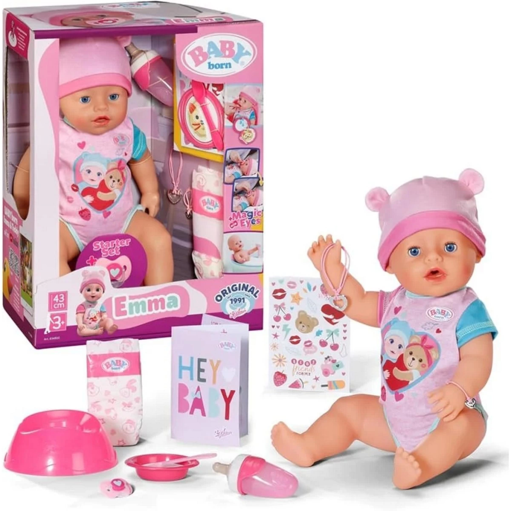 Nessiworld Baby Born Emma Doll 43 cm