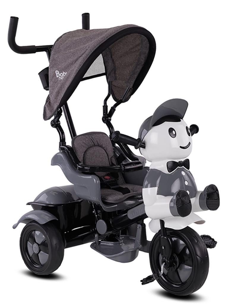 Nessiworld Babyhope 125 Yupi Triycle 3 Wheel Controlled Bicycle (Grey) Grey