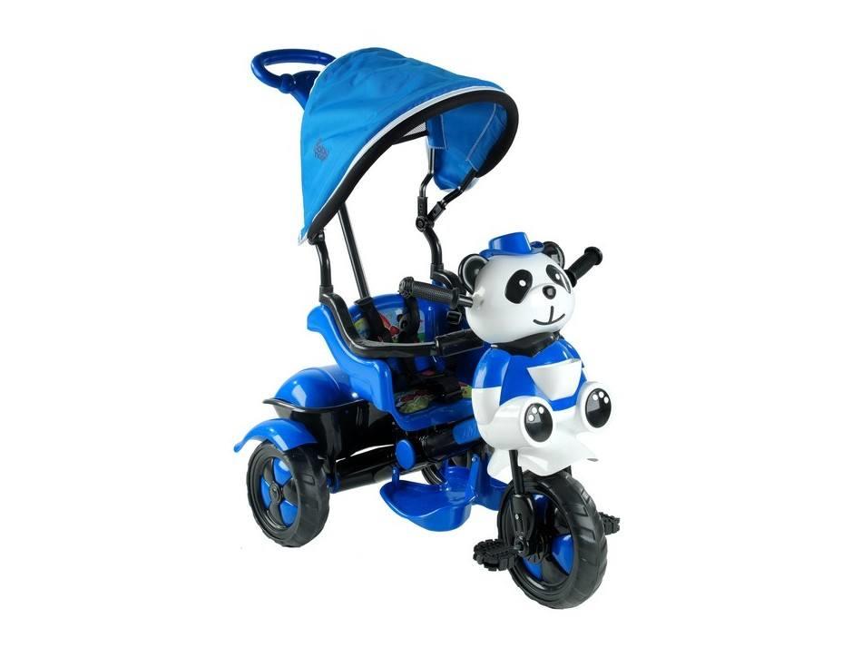 Nessiworld Babyhope 127 Little Panda 3 Wheel Controlled Bicycle Blue