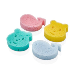 BabyJem 4-Piece Baby Bath Sponge 618
