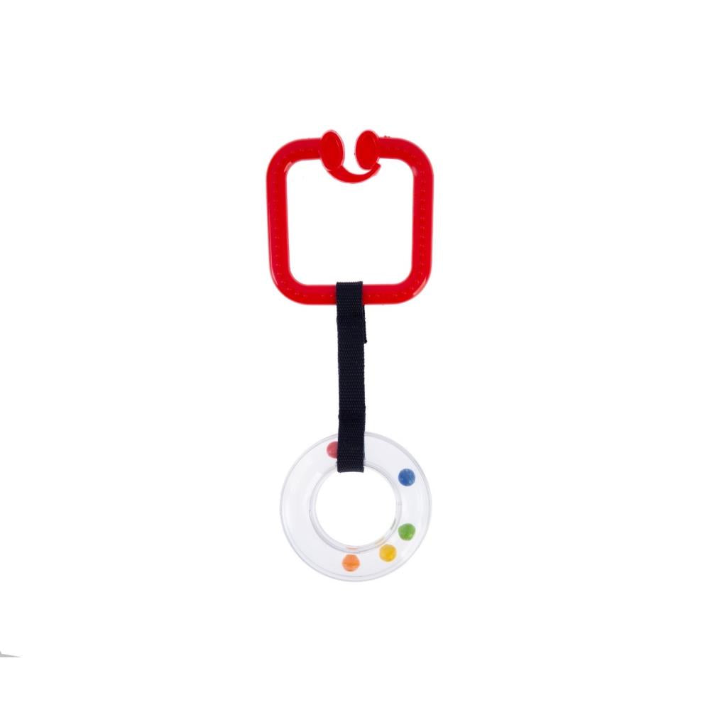 Nessiworld Rattle Stroller Ring 877 Red