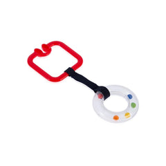 Nessiworld Rattle Stroller Ring 877 Red