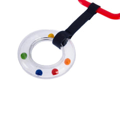 Nessiworld Rattle Stroller Ring 877 Red