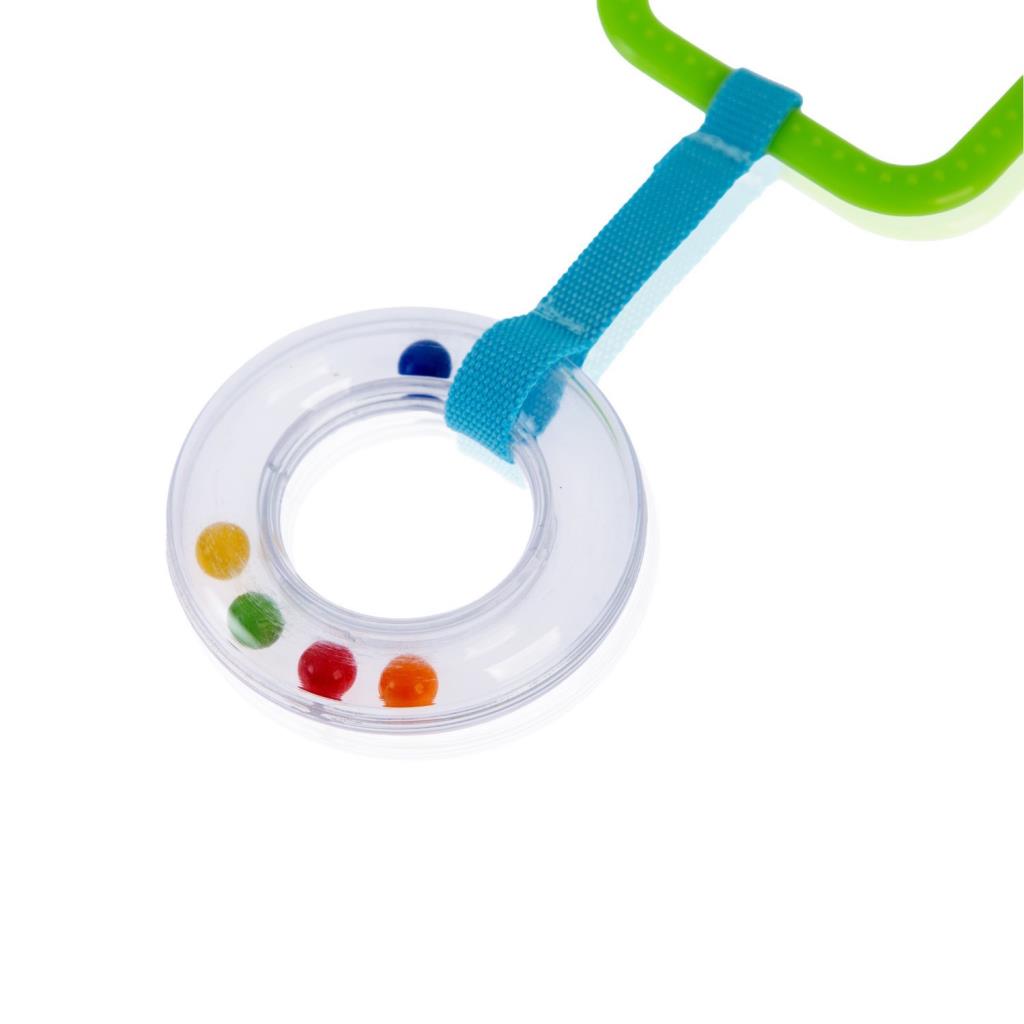Nessiworld Rattle Stroller Ring 877 Green