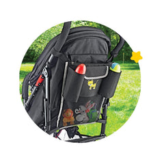 BabyJem Stroller Back Organizer 473 Black