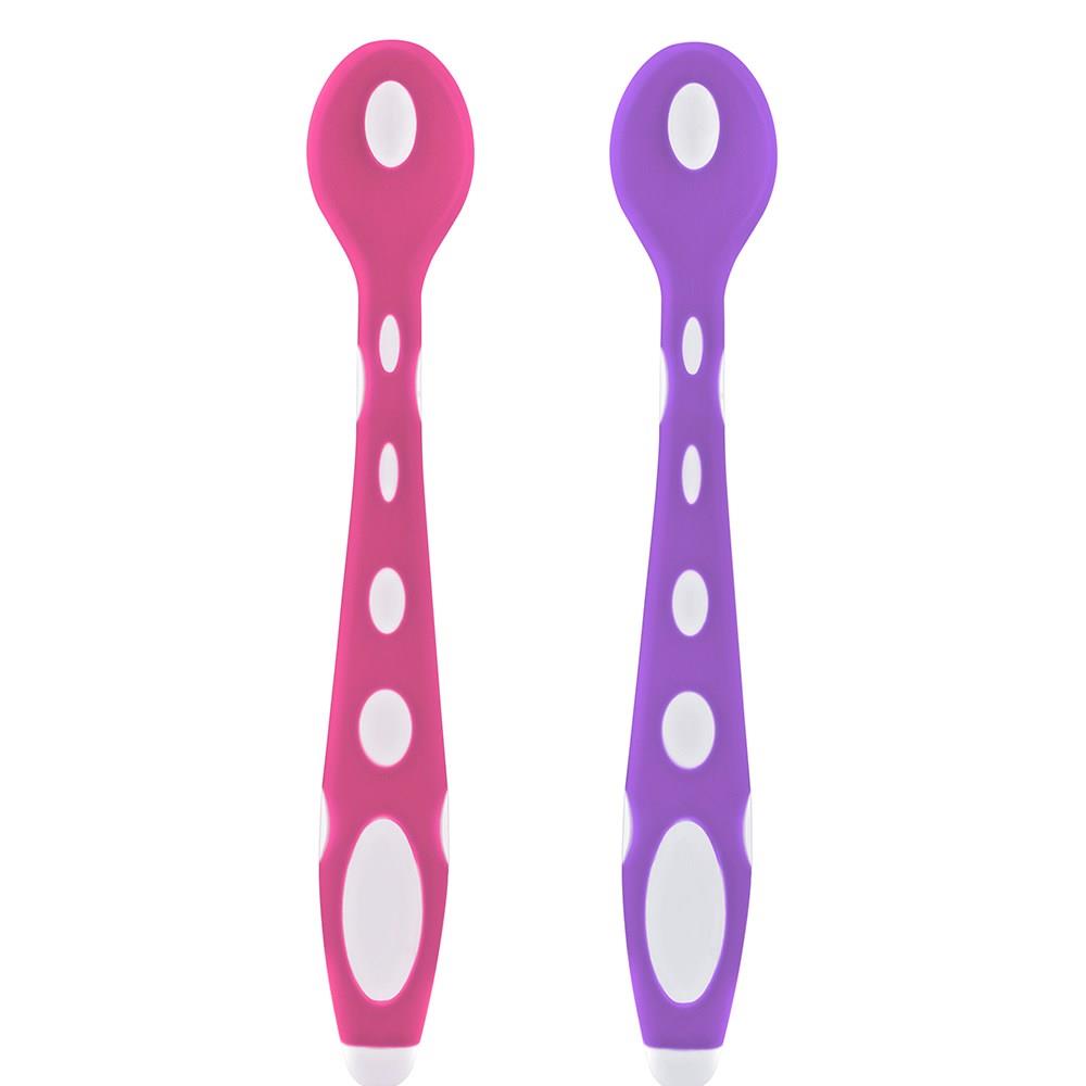 Nessiworld   Silikon Mama Kaşığı 563 Pembe Mor