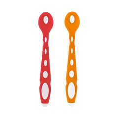 Nessiworld Silicone Feeding Spoon 563 Orange Red
